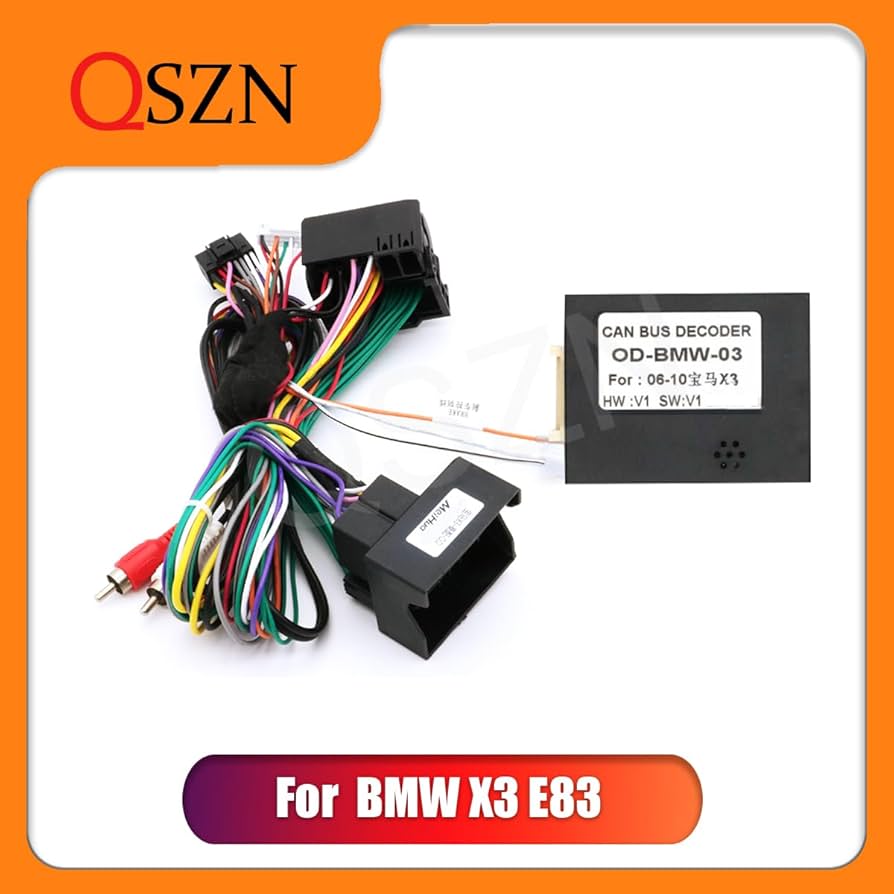 QSZN Car Radio Canbus Box Decoder OD-for BMW-03 for BMW E83